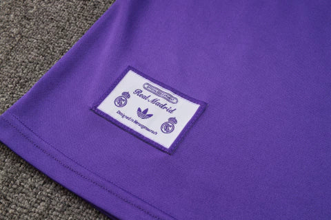 Real Madrid - Conjunto de Treino - Agasalho 25/26 Masculina - Roxo