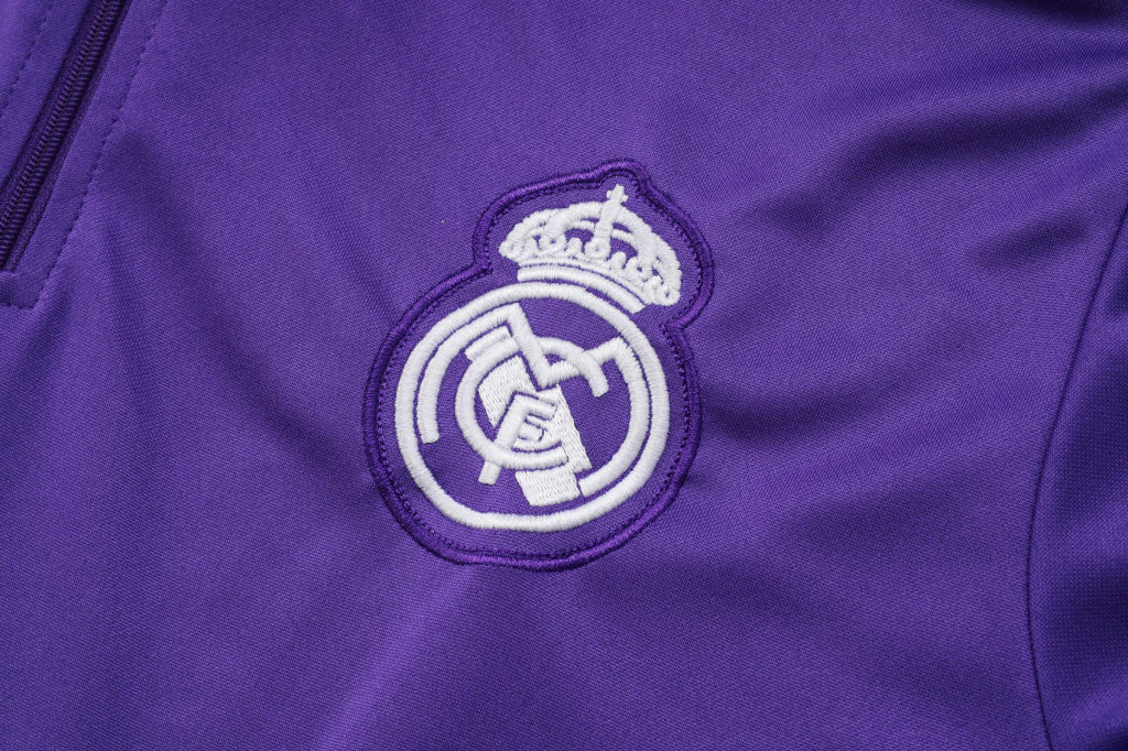 Real Madrid - Conjunto de Treino - Agasalho 25/26 Masculina - Roxo