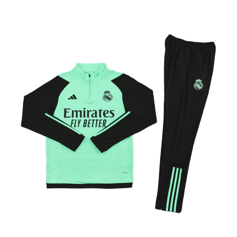 Real Madrid Conjunto de Treino - Agasalho 23/24 Masculina - Verde
