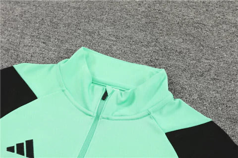Real Madrid Conjunto de Treino - Agasalho 23/24 Masculina - Verde