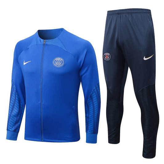 Conjunto Agasalho de passeio PSG 2022/23 - Azul