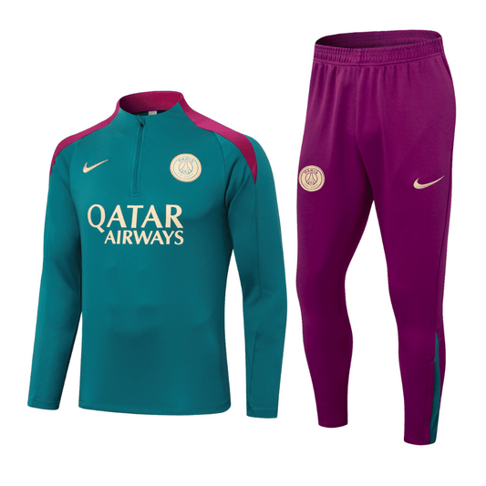 Conjunto agasalho PSG Infantil 2024/25 - verde