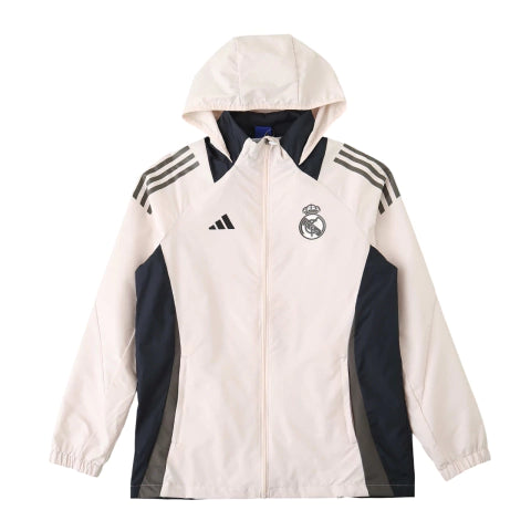 Corta-Vento Real Madrid 2025 - branco