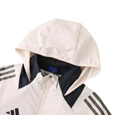 Corta-Vento Real Madrid 2025 - branco