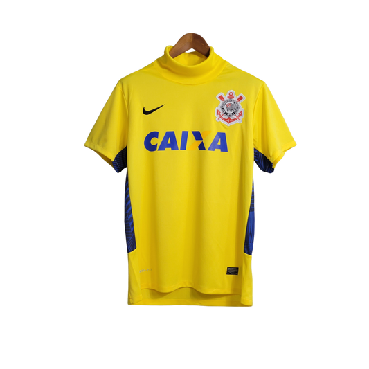 Camisa Corinthians de Goleiro 14/15 - Versão Retrô Amarelo