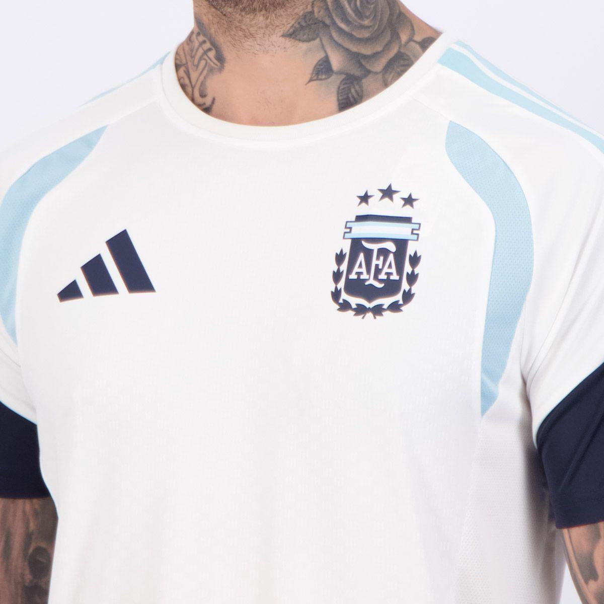 Camisa Argentina Treino 26/27 - Masculina Branca