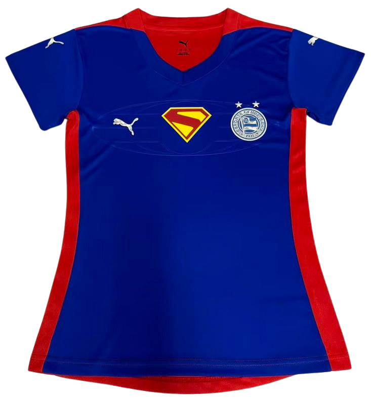 Camisa Bahia Edição Especial 25/26 - Superman Baby Look Feminina