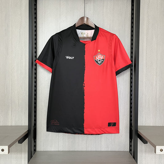 Camisa Vitória Edição Especial 25/26 - Vermelha e Preta Volt
