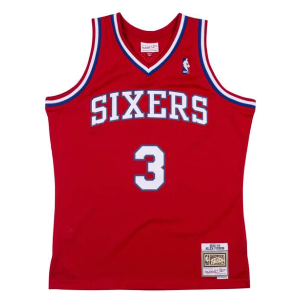 Regata Swingman Philadelphia 76ers Mitchell & Ness Hardwood Classics 1996/97