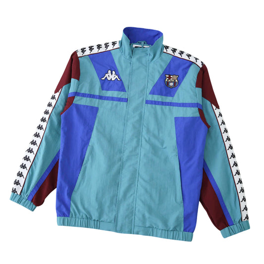 Jaqueta Retro Barcelona 1994 - verde-azul