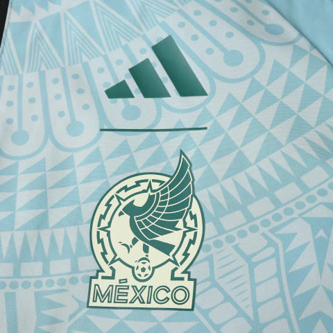 Jaqueta México 2025 Dupla Face Azul