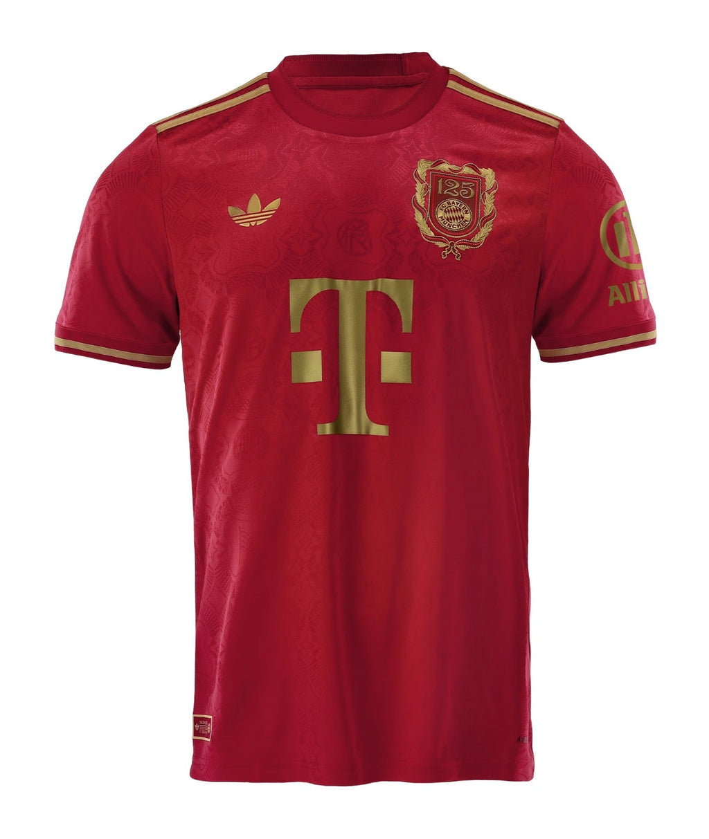 Bayern De Munique 125 anos - Adidas Torcedor Masculina - Edição Especial - Vermelha