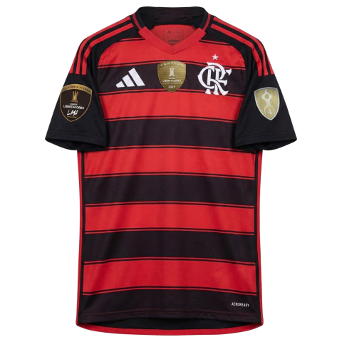 Camisa Flamengo Patch I Libertadores Lima 2025/26