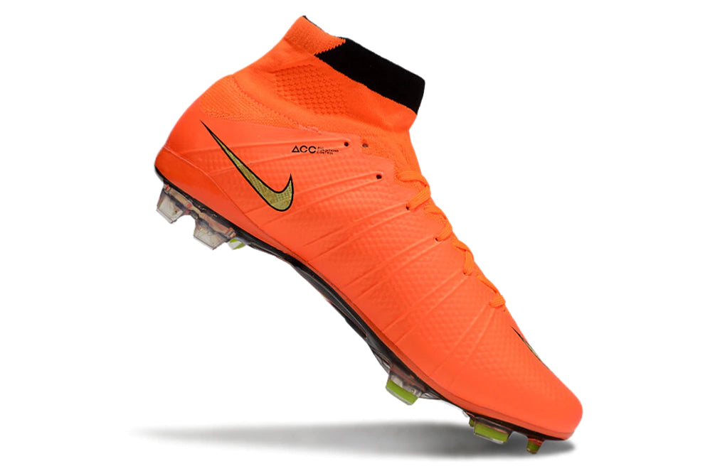 Chuteira Nike Mercurial Superfly Campo Laranja