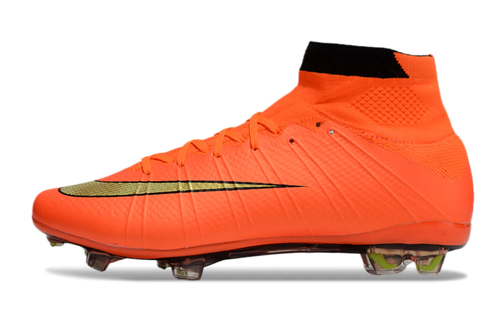Chuteira Nike Mercurial Superfly Campo Laranja