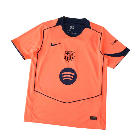 Camisa Barcelona Total 90 Terceira 2025/26 Torcedor Masculina - Laranja