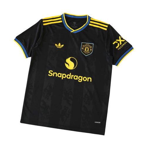 Camisa Manchester United Terceira 2025/26 Torcedor Masculina - Preto